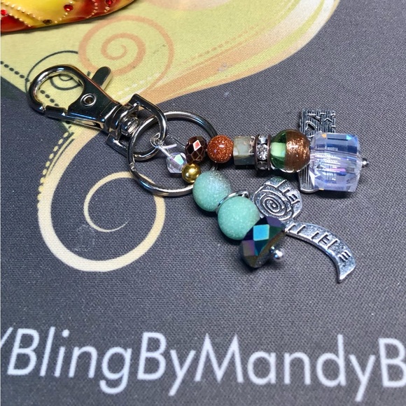 Keychain purse bling for knitters/crafters - Picture 2 of 6